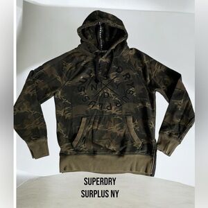 Superdry Men’s Surplus Camo Hoodie